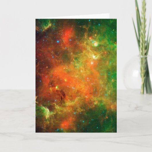北アメリカ星雲の星団。 カード (正面)