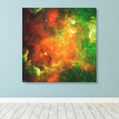 北アメリカ星雲の星団。 キャンバスプリント (インサイチュ (ウッドフロア))