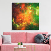 北アメリカ星雲の星団。 キャンバスプリント (インサイチュ (リビング))