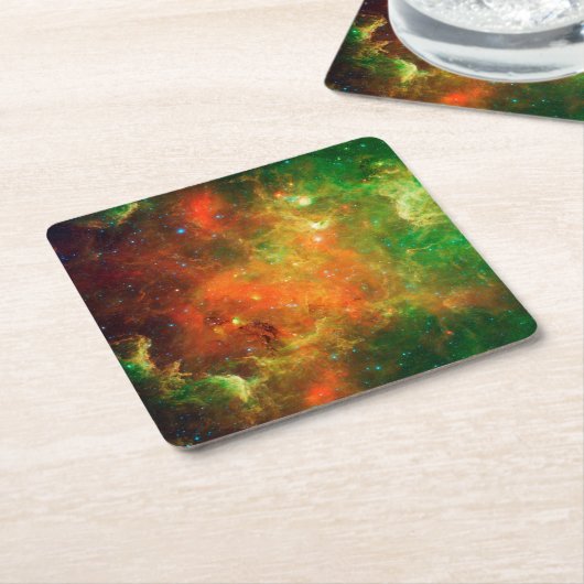 北アメリカ星雲の星団。 スクエアペーパーコースター (アングル)