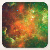 北アメリカ星雲の星団。 スクエアペーパーコースター (正面)