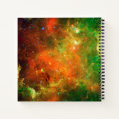 北アメリカ星雲の星団。 ノートブック (裏面)