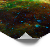 北アメリカ星雲の星団。 ポスター (角)