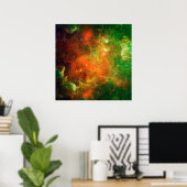 北アメリカ星雲の星団。 ポスター (ホームオフィス)