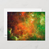 北アメリカ星雲の星団。 ポストカード (正面/裏面)