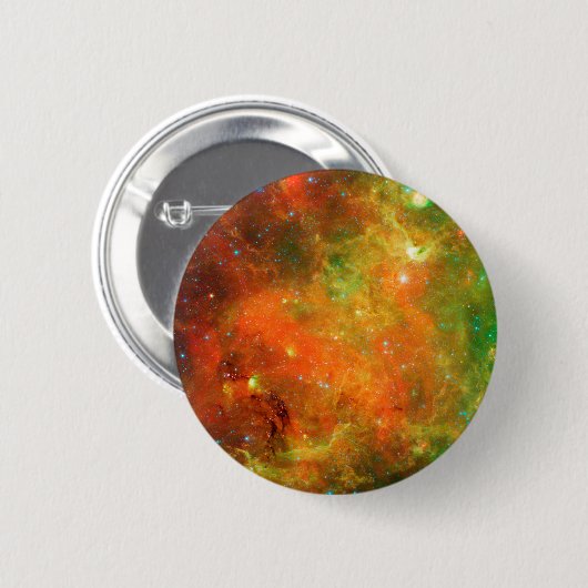 北アメリカ星雲の星団。 缶バッジ (正面&裏面)