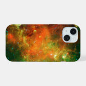 北アメリカ星雲の星団。 iPhone 15ケース (裏面横)