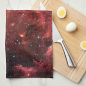 北アメリカ星雲赤外 キッチンタオル (四つ折り)