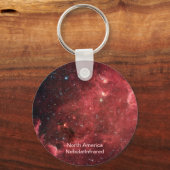 北アメリカ星雲赤外 キーホルダー (正面)