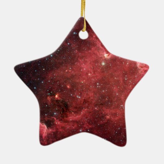 北アメリカ星雲赤外 セラミックオーナメント (裏面)
