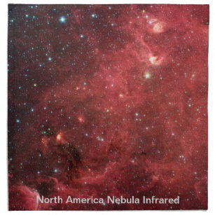 北アメリカ星雲赤外 ナプキンクロス