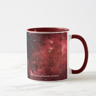 北アメリカ星雲赤外 マグカップ