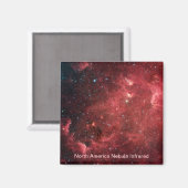 北アメリカ星雲赤外 マグネット (正面/裏面)