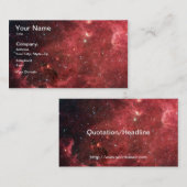 北アメリカ星雲赤外 名刺 (正面/裏面)