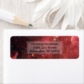 北アメリカ星雲赤外ZGOS差出人住所 ラベル (インサイチュ)