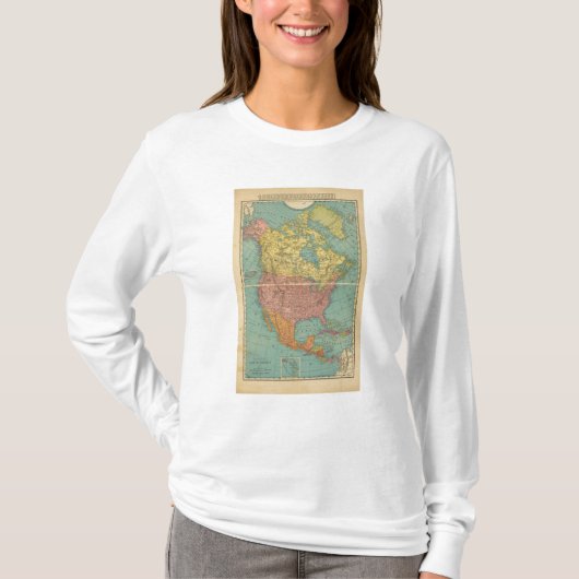 北アメリカ16 Tシャツ (正面)