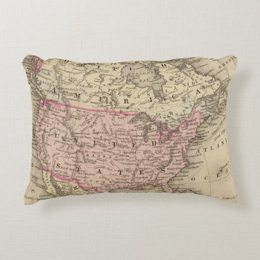 北アメリカ19 アクセントクッション (正面)