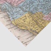 北アメリカ2の地図 薄葉紙 (詳細)