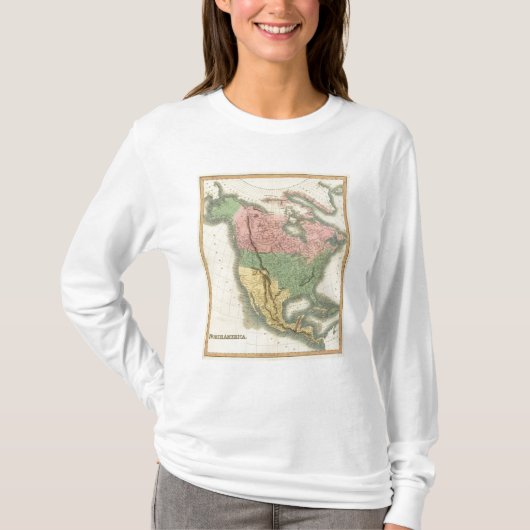 北アメリカ2 Tシャツ (正面)