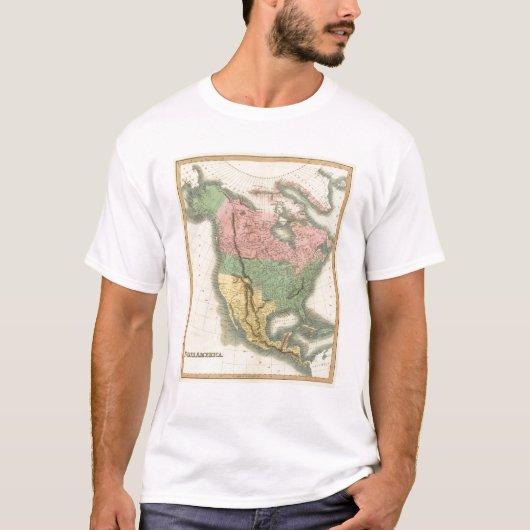 北アメリカ2 Tシャツ (正面)