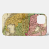 北アメリカ3の地図 Case-Mate iPhoneケース (裏面 (横))