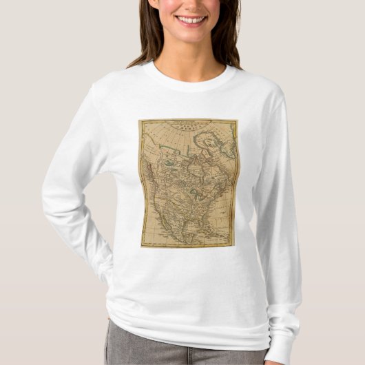 北アメリカ3 Tシャツ (正面)