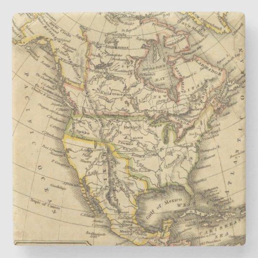 北アメリカ40 ストーンコースター (正面)