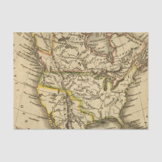 北アメリカ40 薄葉紙 (正面)