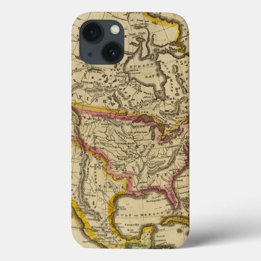 北アメリカ42 Case-Mate iPhoneケース (裏面)