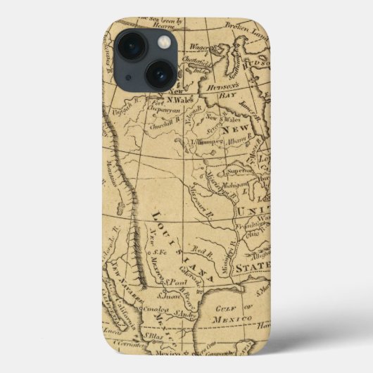 北アメリカ44 Case-Mate iPhoneケース (裏面)