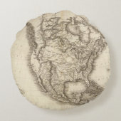 北アメリカ47 ラウンドクッション (裏面)