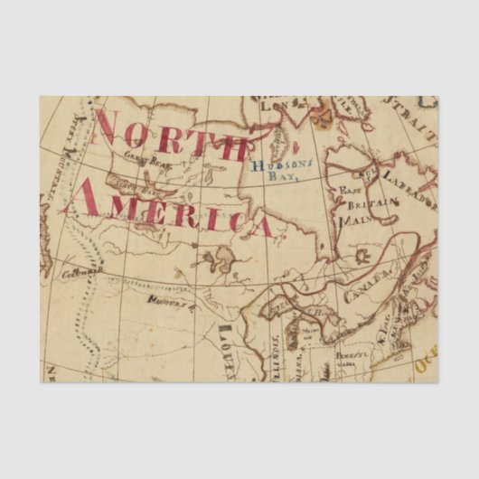 北アメリカ8 薄葉紙 (正面)