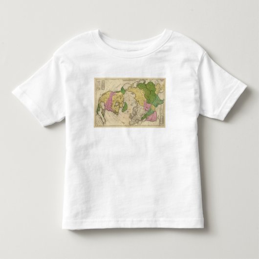 北アメリカ、アジア トドラーTシャツ (正面)