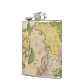 北アメリカ、アジア フラスク (左)