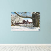 北アメリカ、アメリカ、ワ、ウィドビー島。2 キャンバスプリント (インサイチュ (ウッドフロア))