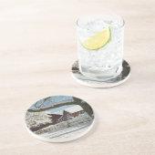 北アメリカ、アメリカ、ワ、ウィドビー島。2 コースター (側面)