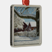 北アメリカ、アメリカ、ワ、ウィドビー島。2 メタルオーナメント (右)