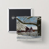 北アメリカ、アメリカ、ワ、ウィドビー島。2 缶バッジ (正面&裏面)