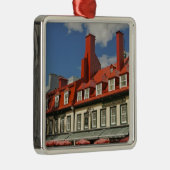北アメリカ、カナダ、ケベック、オールドケベックシティ。3 メタルオーナメント (右)