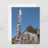 北アメリカ，カナダ，シャーロット女王， 3 ポストカード (正面/裏面)