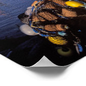 北アメリカ、カナダ、ノバスコシア、ペギー ポスター (角)