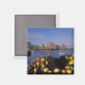 北アメリカ、カナダ、ノバスコシア、ペギー マグネット (正面/裏面)