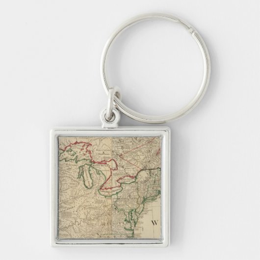 北アメリカ キーホルダー (正面)