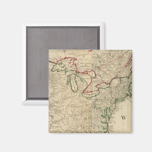 北アメリカ マグネット (正面/裏面)