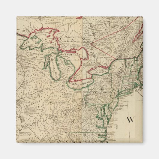 北アメリカ マグネット (正面)