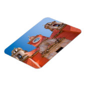 北アメリカ、メキシコ、グアナファト。～の神社 マグネット (左側)