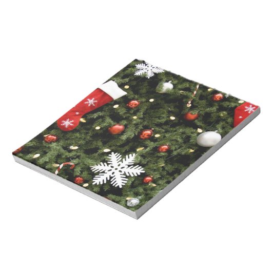 北アメリカ。 木のクリスマスの装飾。 2 ノートパッド (回転)