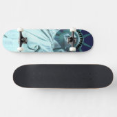 北アメリカ、米国、ニューヨーク、ニューヨークシティ。 7 スケートボード (横)