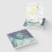 北アメリカ、米国、ニューヨーク、ニューヨークシティ。 7 ストーンコースター (横)