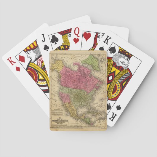 北アメリカ。 2 トランプ (裏面)